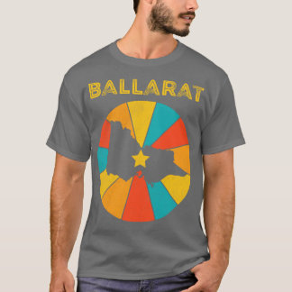 T-shirt Ballarat Victoria Vintage Souvenir désarmé 1