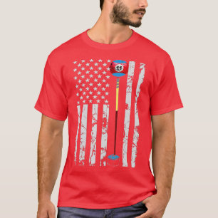 T-shirt Balle Billard Balls Pool Chalk Vertical Vintage