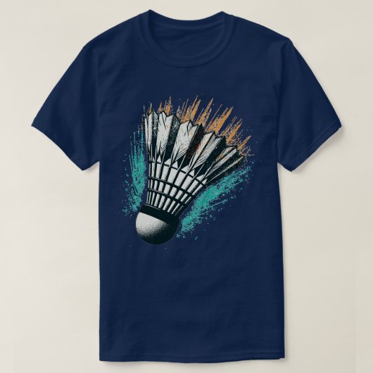 T-shirt Balle de Badminton 3 (Design devant)