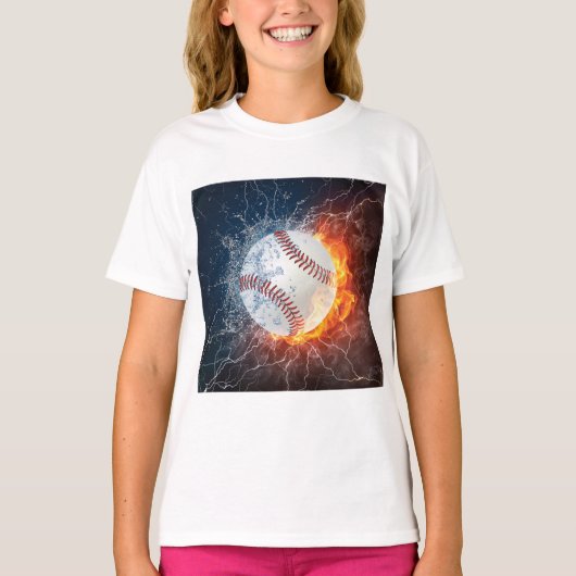 T-shirt Balle de baseball (Devant)