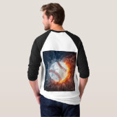 T-shirt Balle de baseball (Dos entier)