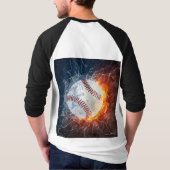 T-shirt Balle de baseball (Dos)