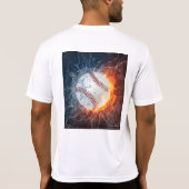 T-shirt Balle de baseball (Dos)