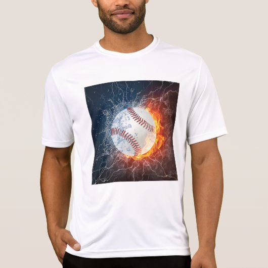 T-shirt Balle de baseball (Devant)