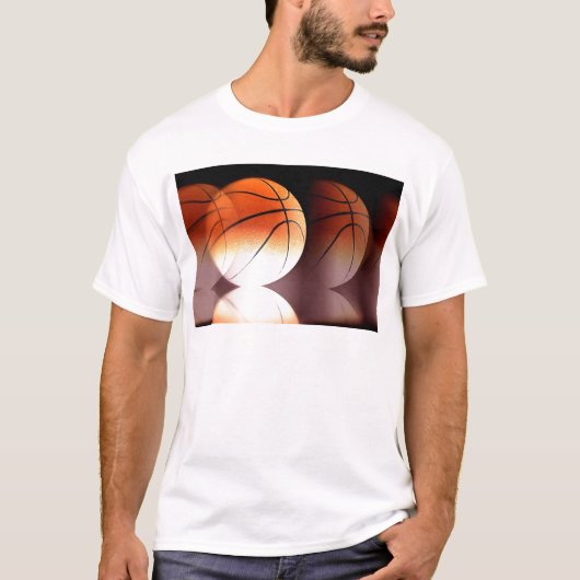 T-shirt Balle de basket (Devant)