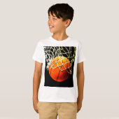 T-shirt Balle de basket (Devant entier)