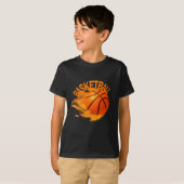 T-shirt Balle de basket-ball 2 (Devant entier)