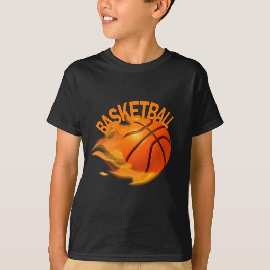 T-shirt Balle de basket-ball 2 (Devant)