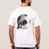 T-shirt Balle De Football Et Chaussures, (Dos)