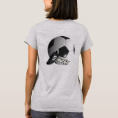 T-shirt Balle De Football Et Chaussures, (Dos)