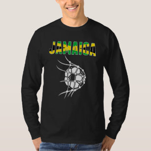 T-shirt Balle de football Jamaïcaine dans le filet Soute