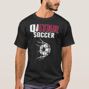 T-shirt Balle de football qatari dans le filet But Suppor
