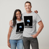 T-shirt Balle de golf dans l'espace (Unisexe)