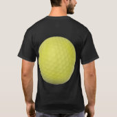 T-shirt Balle de golf verte   (Dos)