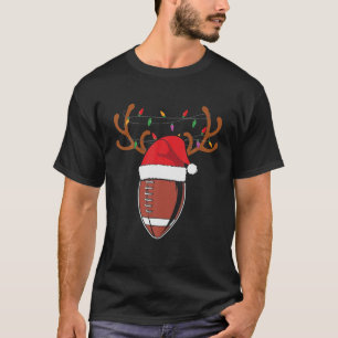T-shirt Balle de Noël Santa Hat Reindeer Matchin