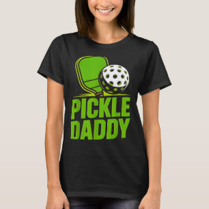 T-shirt Balle de pickle Dink pour père papa pickleball hom