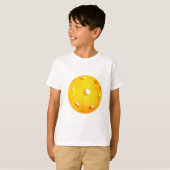 T-shirt Balle de pickleball (Devant entier)