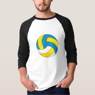 T-shirt Balle de volley-ball en dessin