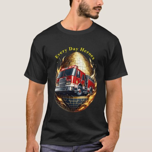 T-shirt Balle Disco Camion (Devant)