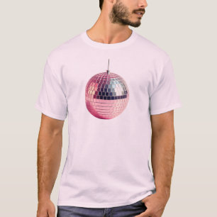 T-shirt Balle disco rose – esthétique de fête Swiftie