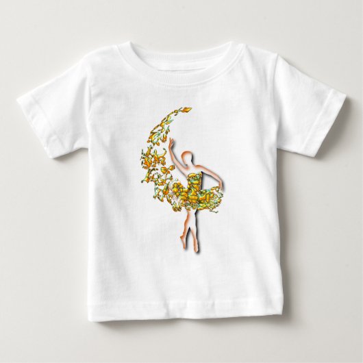 T-shirt Ballerina Baby (Devant)