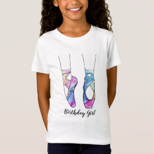T-Shirt Ballerina Ballet fête d'anniversaire