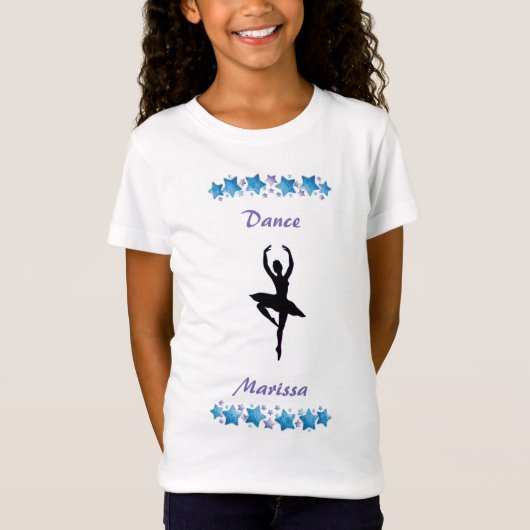 T-shirt Ballerina Dance Star (Devant)