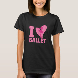 T-shirt Ballerina Girl Ballet Barre Ballet Danseuse Pointe