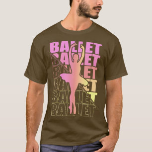 T-shirt Ballerina Girl Ballet Danser Danse 5