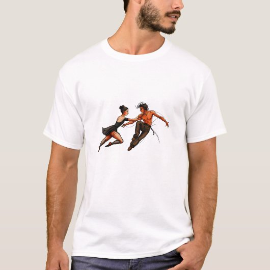 T-shirt Ballerina Pas de deux (Devant)