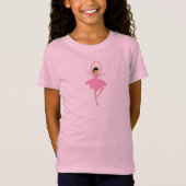 T-Shirt Ballerina Pink Nutcracker Ballet Danseuse T-Sh (Devant)