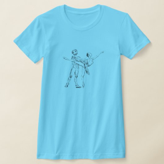 T-shirt Ballerina & Robot (Poser)