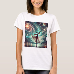 T-shirt Ballerina spatiale