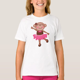 T-shirt Ballerine de singe