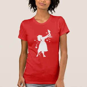 T-shirt Ballerine et casse-noix à Noël