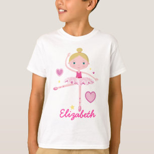 T-shirt Ballerine personnalisée A