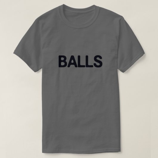T-SHIRT BALLES (Design devant)