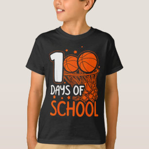 T-shirt Balles hilarantes du 100e jour 100 Jour Basket-bal