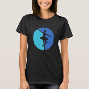 T-shirt Ballet artistique Ballerina Pointe Barr Graphic 5