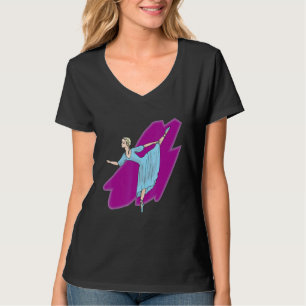T-shirt Ballet artistique Ballerina Pointe Barr Graphic 5