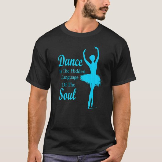 T-shirt Ballet Ballerina Dance est la langue cachée de t (Devant)