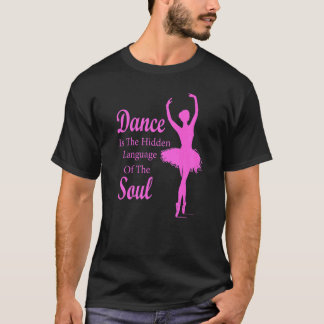 T-shirt Ballet Ballerina Dance est la langue cachée de t