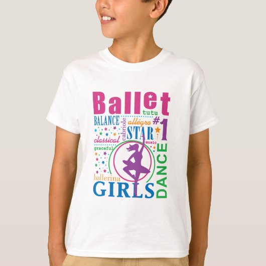T-shirt Ballet Bourne (Devant)