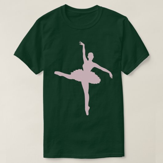 T-shirt Ballet Danse Ballerina (Design devant)