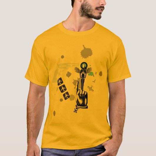 T-shirt Ballet de pistolet (Devant)