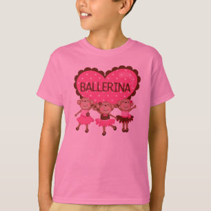 T-shirt Ballet de singe