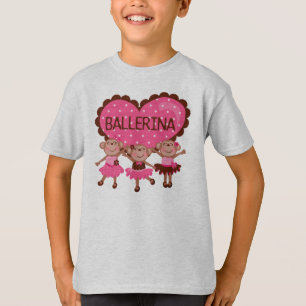 T-shirt Ballet de singe
