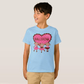 T-shirt Ballet de singe (Devant entier)