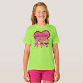 T-shirt Ballet de singe (Devant entier)