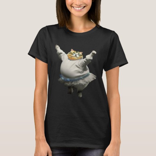 T-shirt Ballet Kitty Chat Version 3 0 (Devant)